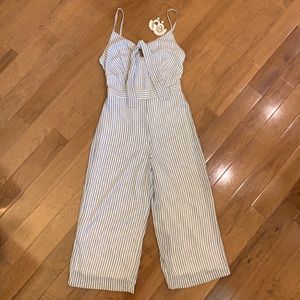 Blue & White Boutique Jumpsuit